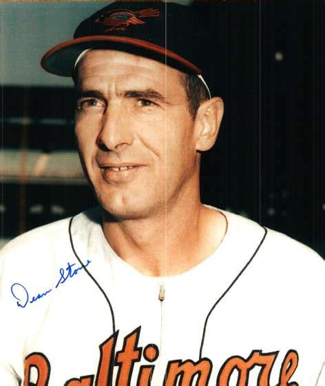 Autographed Dean Stone Photo Baltimore Orioles Main Line Autographs