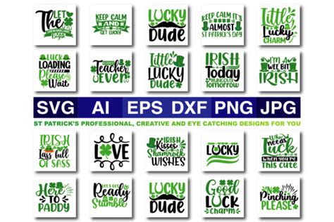 St Patricks Svg Designs Bundle Bundle · Creative Fabrica