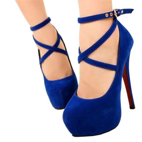 Venta Zapatos Azules Mujer Fiesta En Stock