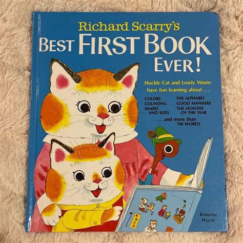 Richard Scarrys Best First Book Ever By Richard Scarry