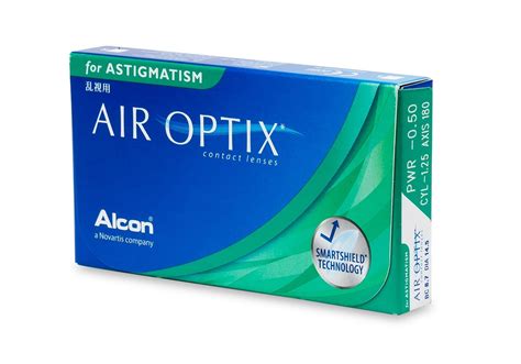 Air Optix Plus Hydraglyde For Astigmatism Lenses Box Alcon