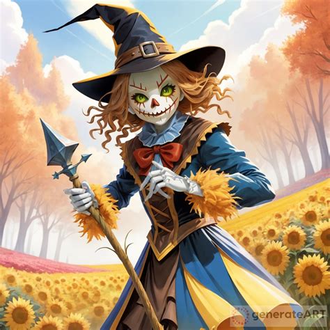 Scarecrow Wizard of Oz Analysis | GenerateArt