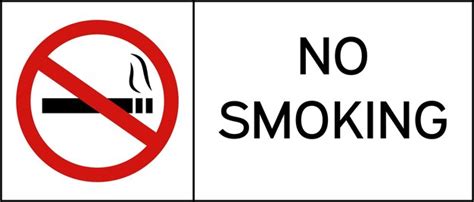 Premium Vector No Smoking Sign Flat Vector