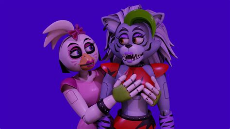 Glamrock Chica Touched Roxanne Wolfs Blender By Gwenalvarez36 On