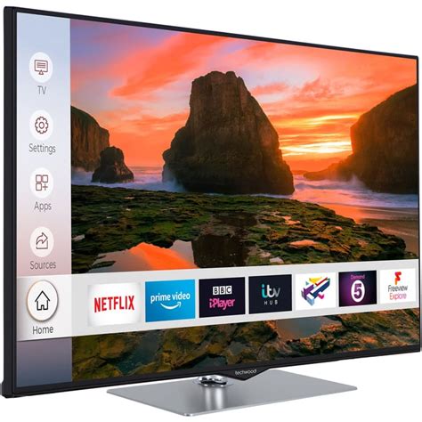 Techwood Smart K Ultra Hd Tv With Hdr And Freeview Play At Ao