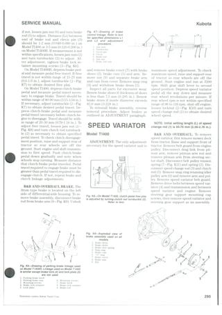 Kubota T1400H Lawn Tractor Service Repair Manual PDF