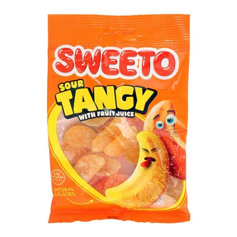 Sweeto Jelly Sour Tangy With Fruit Juice 80 Gm