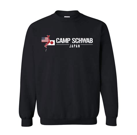 Camp Schwab Japan Sweatshirt - Japan Duty Station Sweatshirts - PriorService.com