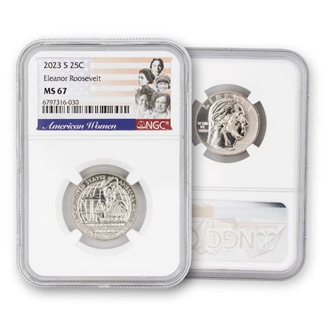 2023 Eleanor Roosevelt Quarter-San Francisco-NGC 67