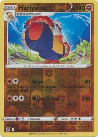 Esp Hariyama Uncommon Reverse Holo Playset