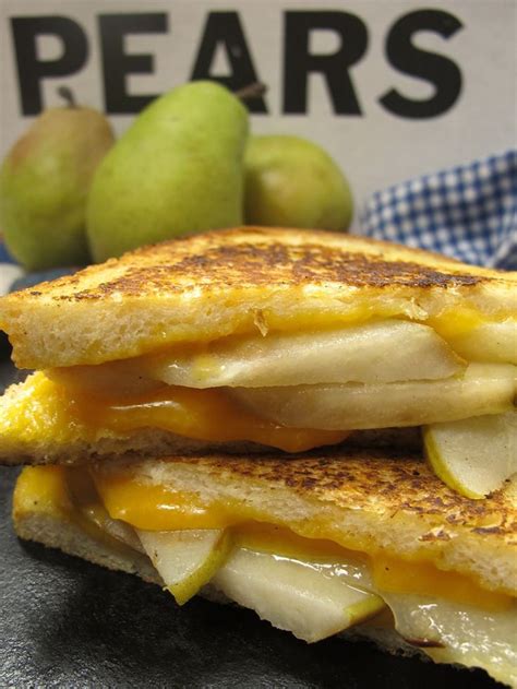 Grilled Cheese Pear Sandwich Recipe