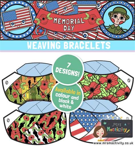 Memorial Day Friendship Bracelets Mrs Mactivity