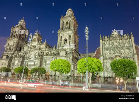 Metropolitan Cathedral In Mexico City Mexico City Mexico Stock Photo