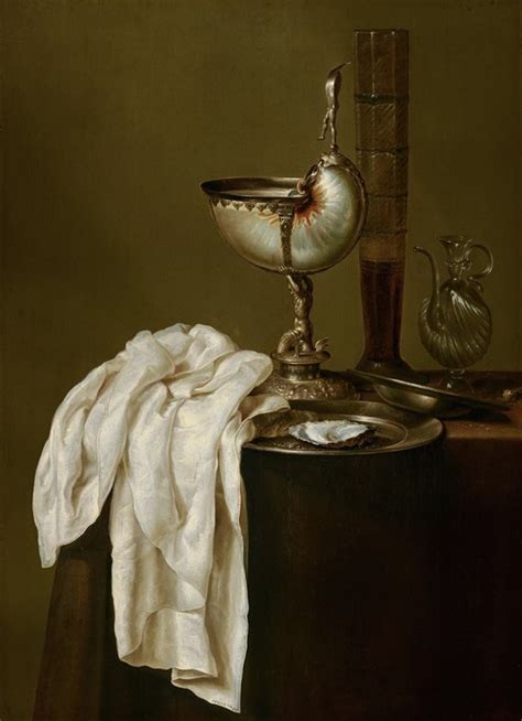 A Banketje Still Life With A Roemer A Silver Tazza On Its Side A Ham