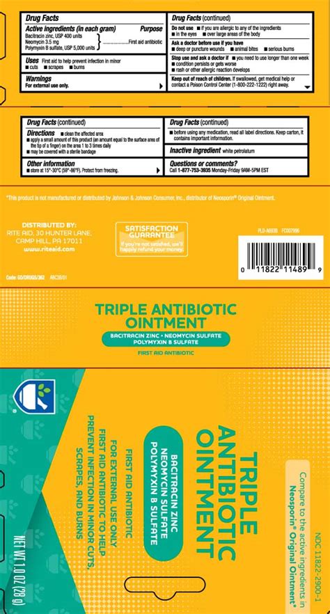 Neosporin Ingredients Vs Triple Antibiotic Ointment Edusvetgobgt