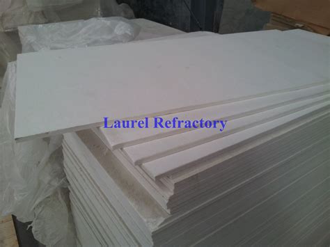 Heat Insulation Refractory Ceramic Fiber Board Shock Resistance Iso