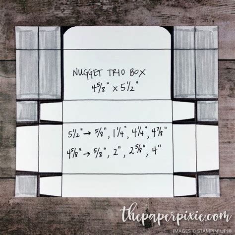 Hershey S Nugget Trio Box With Video Tutorial The Paper Pixie