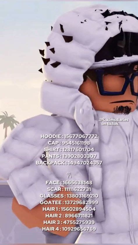 Berry Avenue Male Face Codes