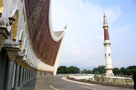 Premium Photo A Mosque Masjid Raya Sumbar