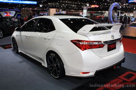 Toyota Corolla Altis Trd Sportivo Rear Three Quarters At Bangkok Motor