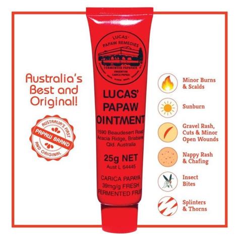 Lucas Papaw Ointment 25gr Salep Lip Balm Pelembab Bibir Lazada Indonesia