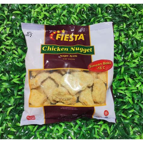 Jual Fiesta Chicken Nugget Naget Ayam Berat 500 Gr Shopee Indonesia