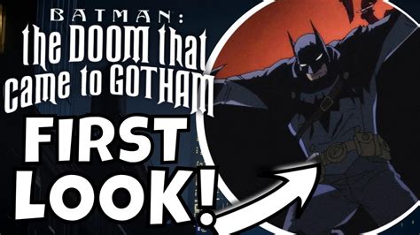 FIRST LOOK Batman The Doom That Came to Gotham Animated Movie DC Movie ...