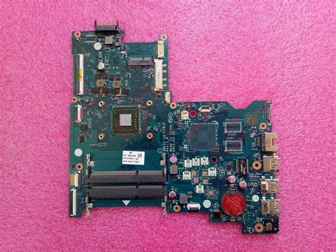 For HP 15 AF 813970 501 Laptop Motherboard Mainboard LA C781P A6 CPU