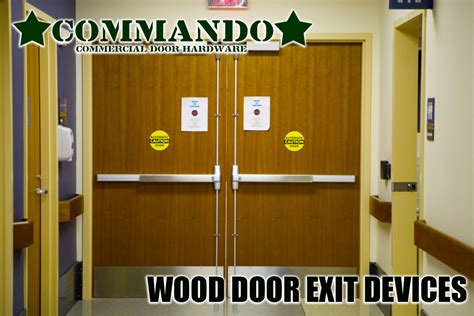 Commercial Wood Door Exit Devices By Automatic Door And Hardware