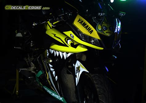 Buy Cr Decals Yamaha R V Full Body Wrap Custom Decals Stickers Vr