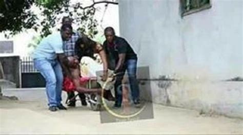 Photos Adulterous Ghanaian Couple Gets Stuck During Sex In The Volta