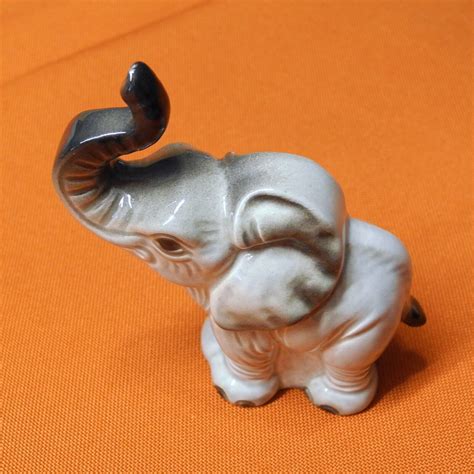 Goebel Elefant Porzellan Figur H He Cm Vintage Grau