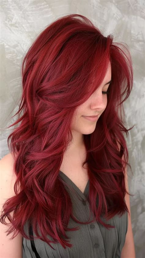 21 Hottest Deep Cherry Red Hair Style Ideas From Subtle To Bold In 2024