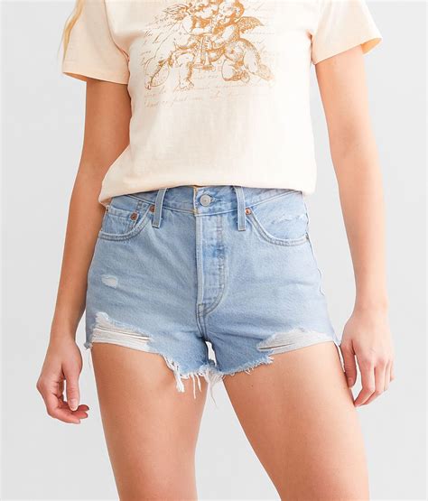 Levis® 501® Original Short Womens Shorts In Ojai T3 Top Buckle