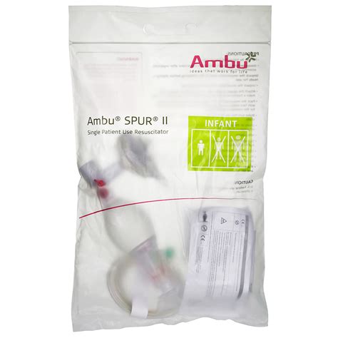 Ambu Spur Ii Infant Resuscitator Disposable Single Patient Use