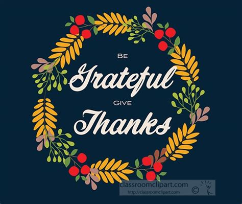 Thanksgiving Clipart Clipart - be-grateful-give-thanks-thanksgiving ...