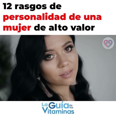 Gu A De Las Vitaminas Rasgos De Personalidad De Una Mujer De Alto