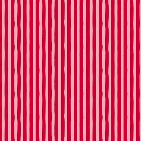 Eloise Stripe Pink & Red Quilting Fabric | Pink and red wallpapers