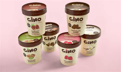 Gino Gelato — Alex Deamon Graphic Design and Illustration, portfolio of London-based graphic ...