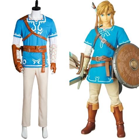 Halloween The Legend Of Zelda Breath Of The Wild Link Outfit Sheikah