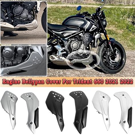 Buy Lorababer Motorcycle Aluminum Bellypan Lower Engine Spoiler Cowling