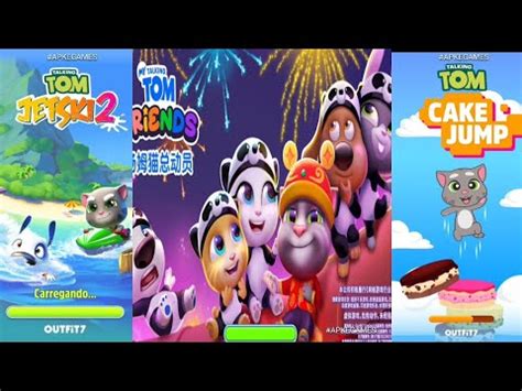 My Talking Tom Friends Vs Talking Tom Jetski Vs Talking Tom Cake Jump