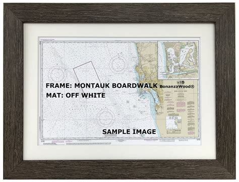 Framed Nautical Map 13269 Cohasset And Scituate Harbors Etsy