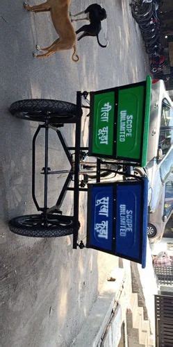 Scope Unlimited Manual Wet Dry Garbage Rickshaw At Rs 16250 In Noida