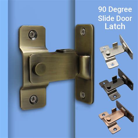 Stainless Steel Degree Buckle Flip Latch Right Angle Slide Door