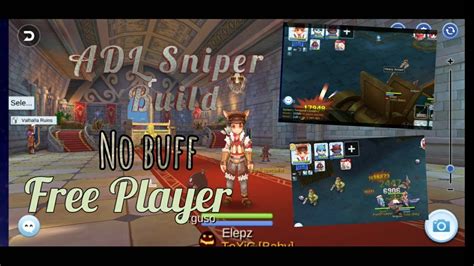 Sniper Adl Build For F P Player Ragnarok Online Mobile Youtube