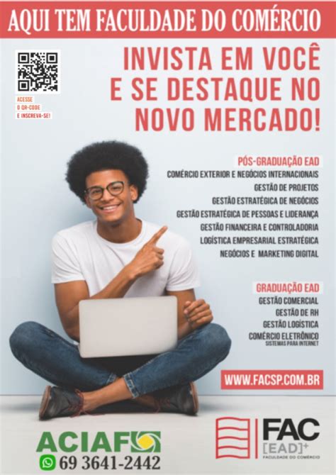 Agora em Alta Floresta FAC Faculdade do Comércio 190 Online