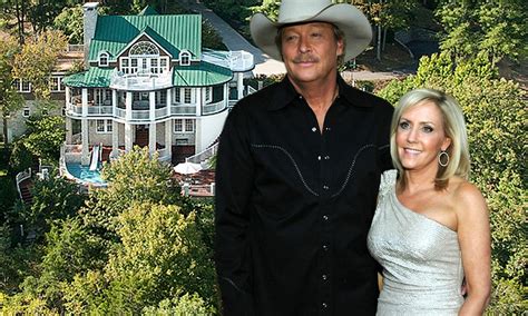 Alan Jackson puts his Tennessee mansion on the market for $5m... along with floating home ...