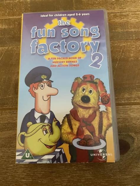 THE FUN SONG Factory 2 VHS Video Dave Benson Phillips Rare Vintage £16. ...