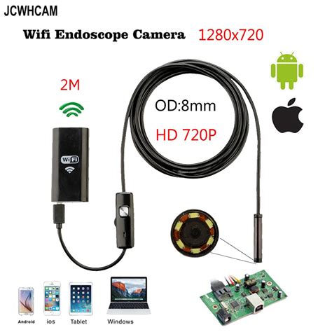 Mm Len Mp Hd P M M Wifi Ios Phone Endoscope Snake Usb Camera